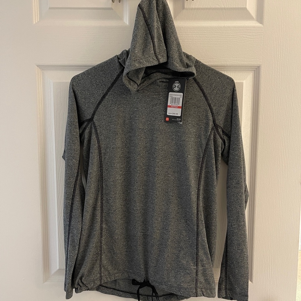 NWT! UNDER ARMOUR THREADBORNE TRAIN TWIST HOODIE LADIES SIZE XS
